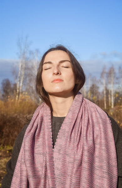 Plant-based scarf Wild Blossom