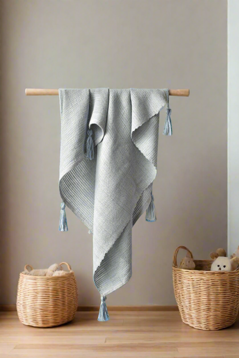 Baby blanket Blue Dove