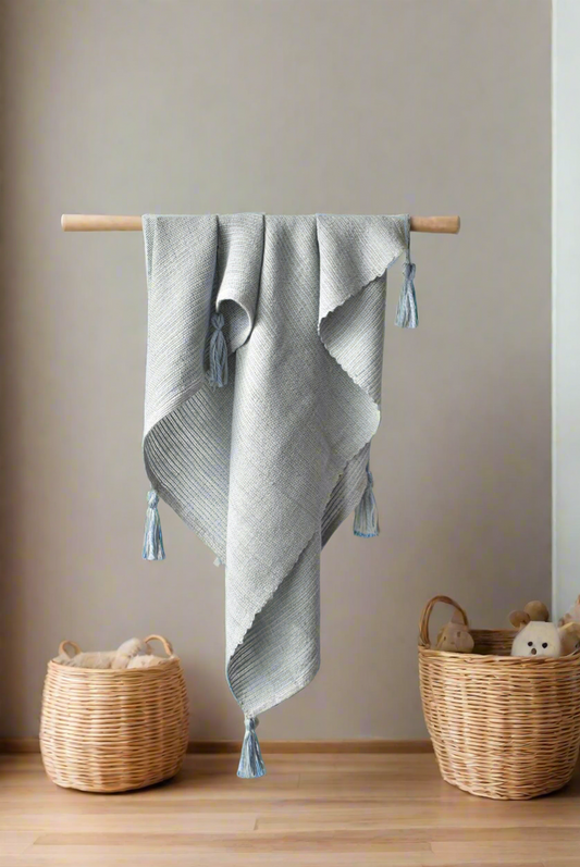 Baby blanket Blue Dove