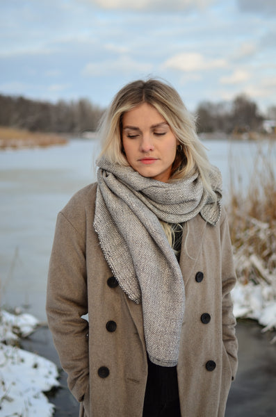 Wool scarf Naturale Classic
