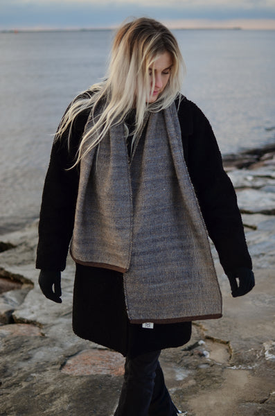 Wool scarf Warm Hug (100% merino wool)