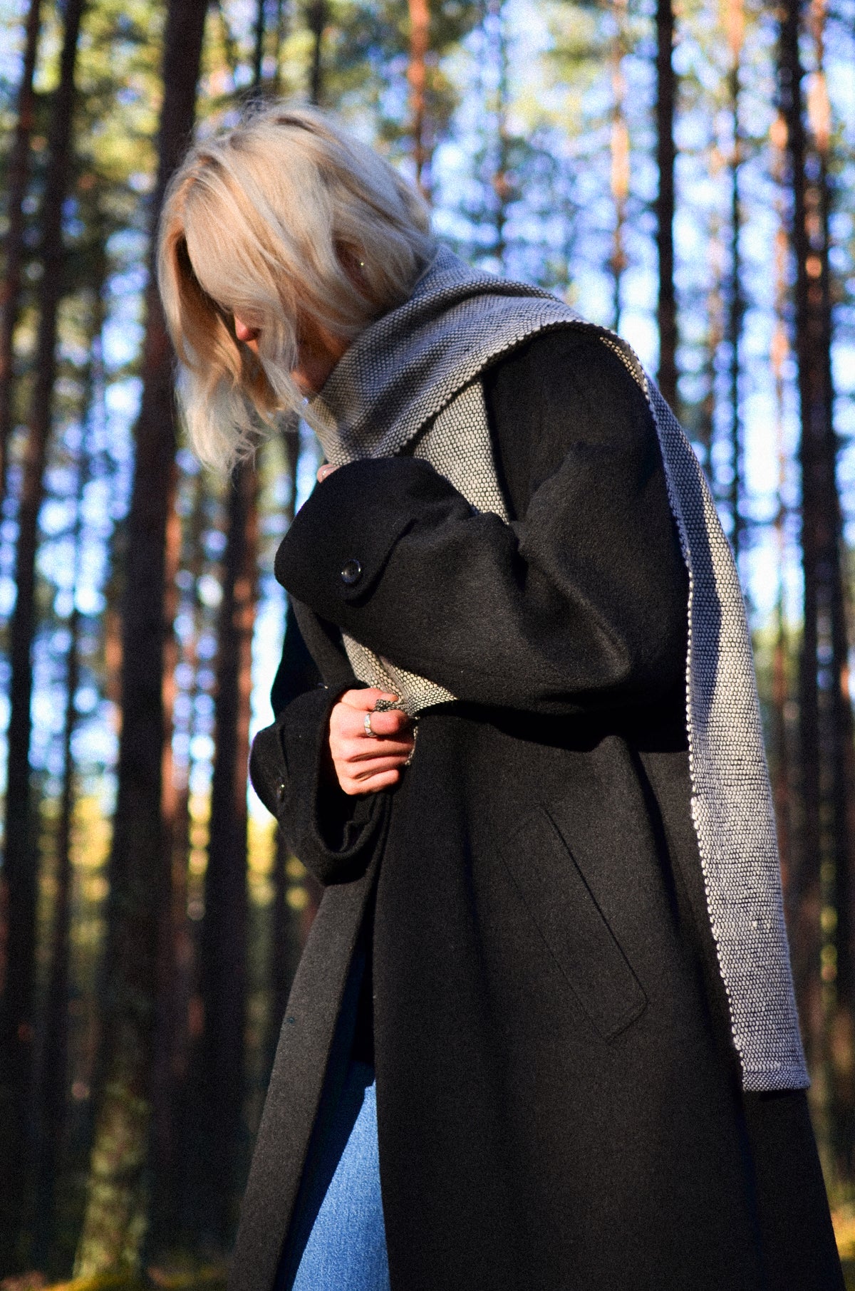 wool scarf rasa | klasika