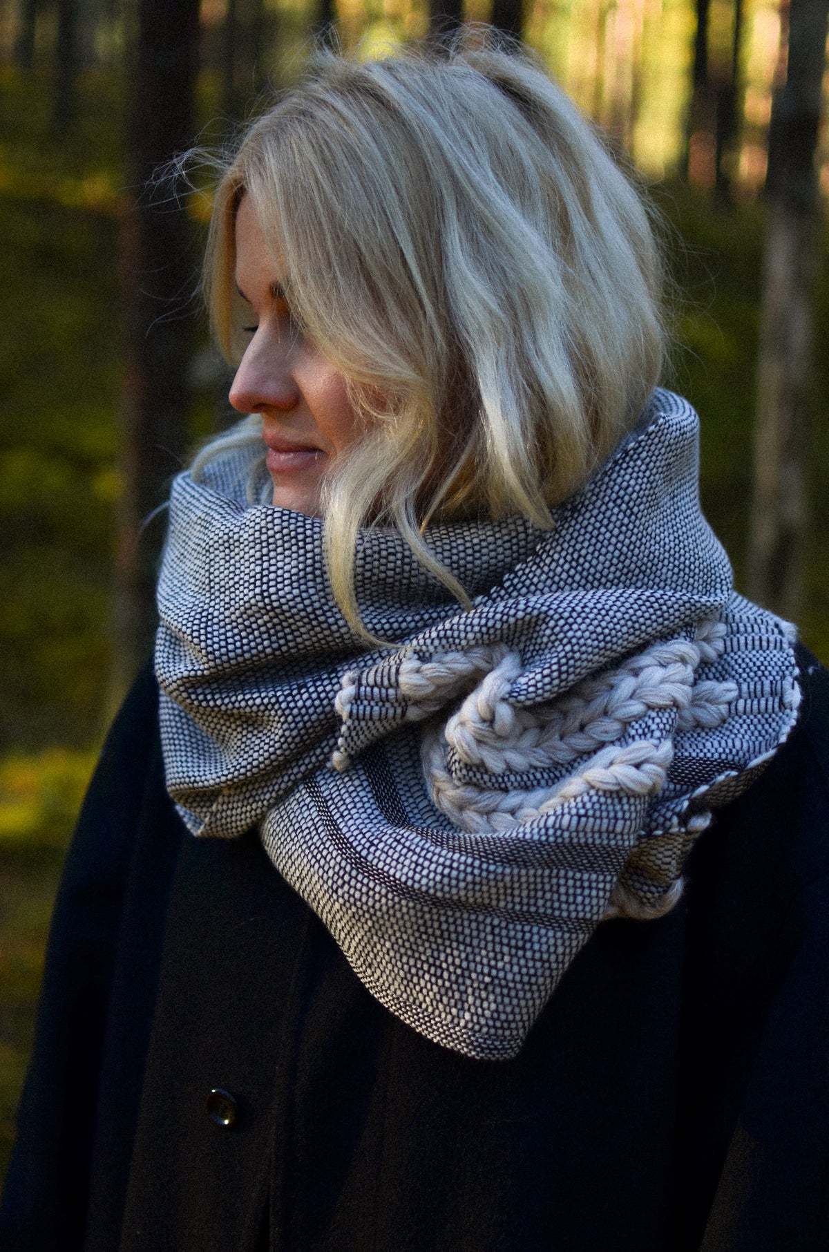 wool scarf rasa | bize