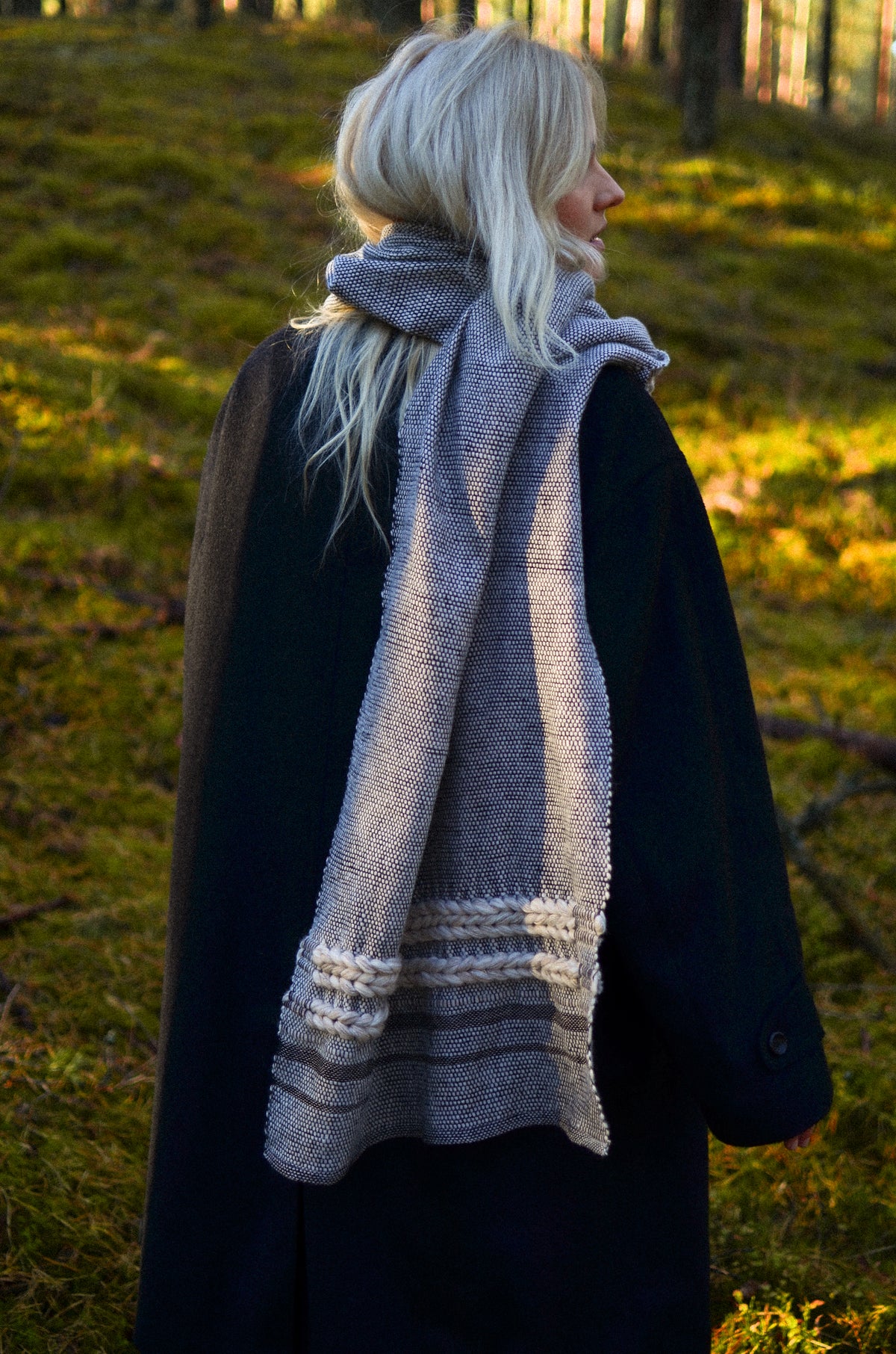 wool scarf rasa | bize