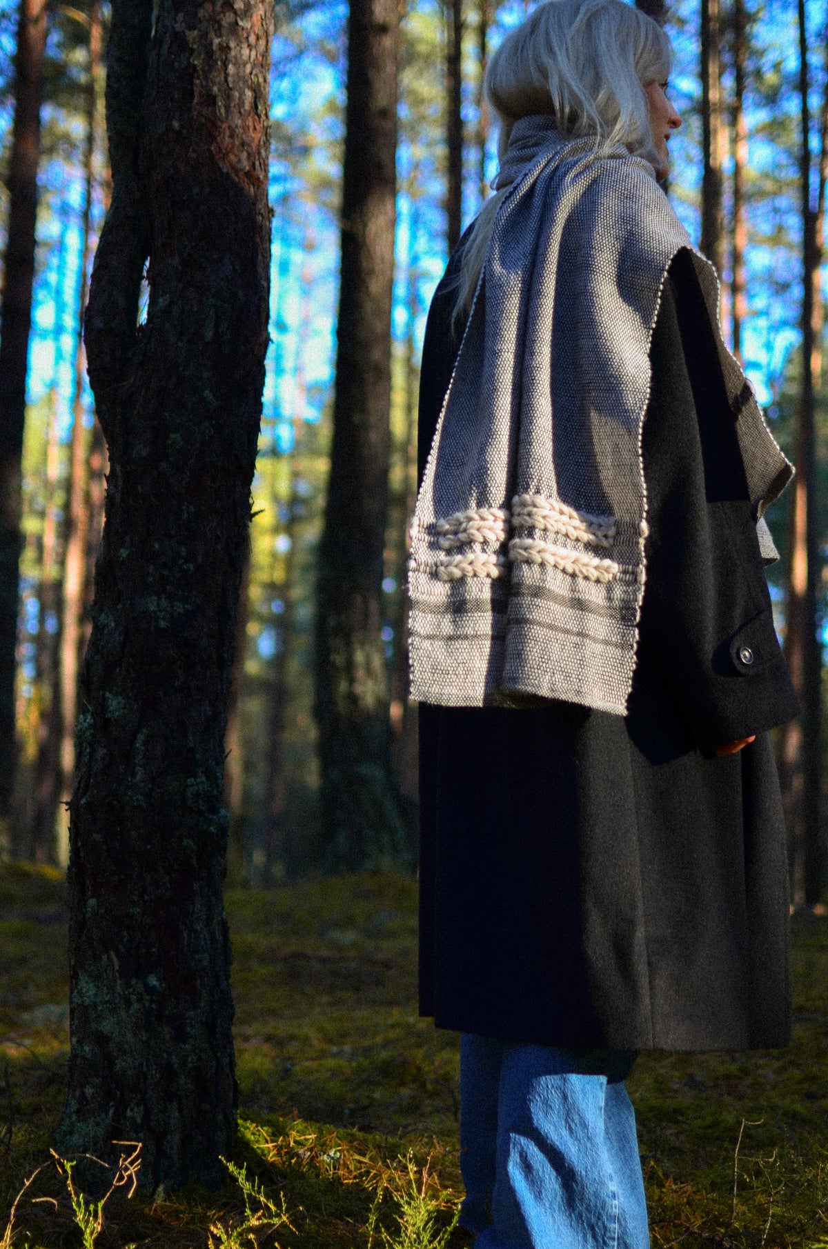 wool scarf rasa | bize