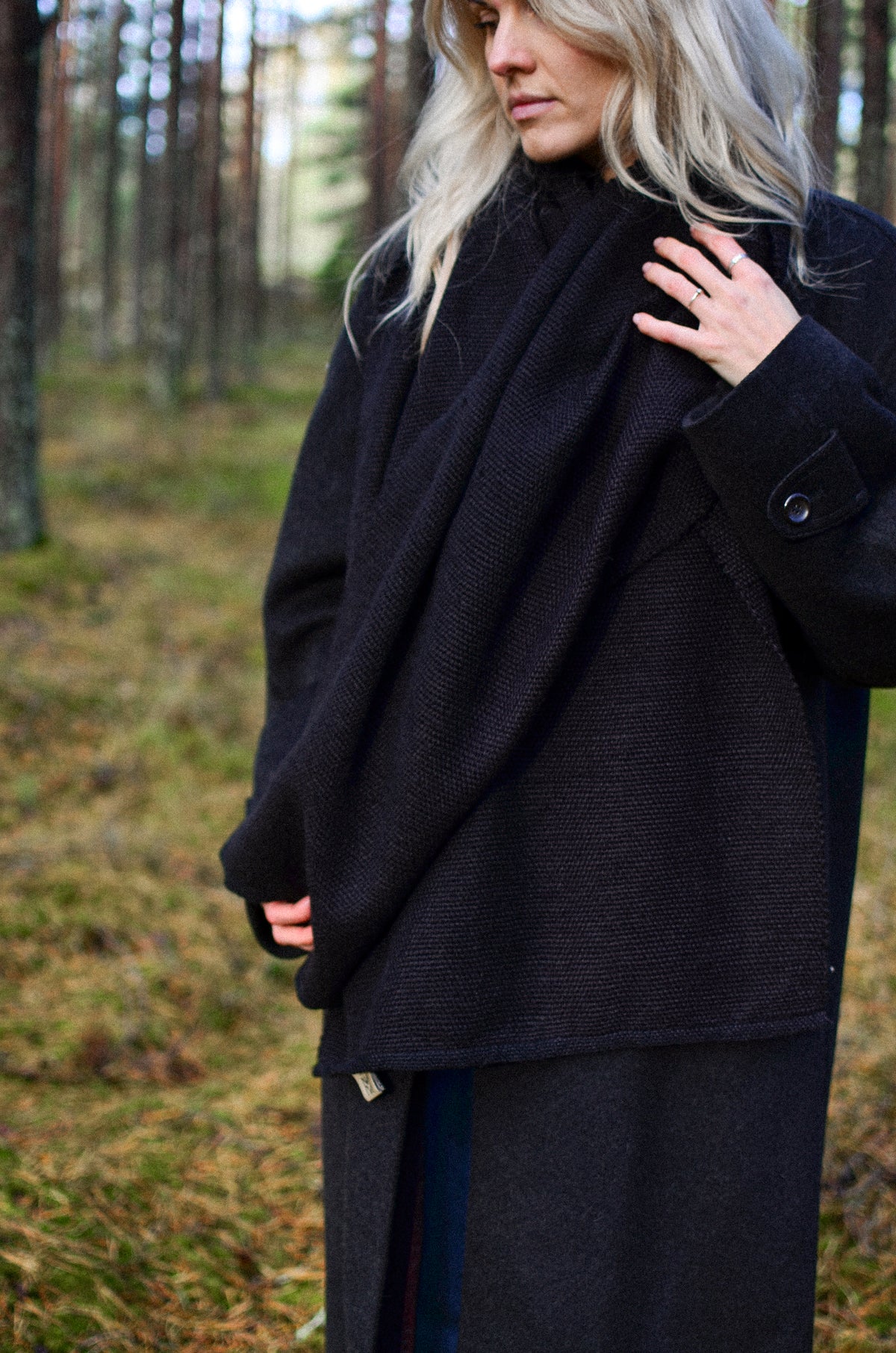 wool scarf nakts | klasika