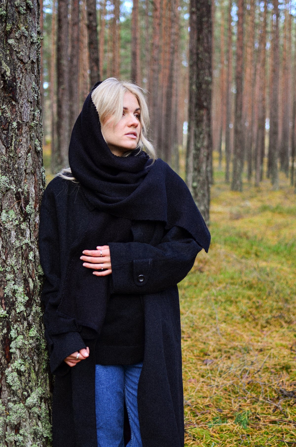 wool scarf nakts | klasika