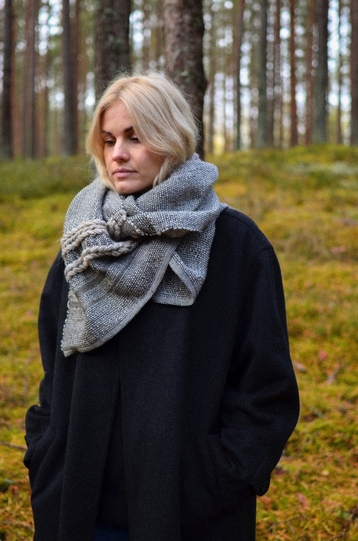 wool scarf zeme | bize