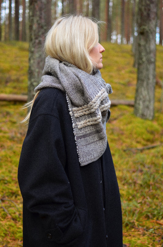 wool scarf zeme | bize