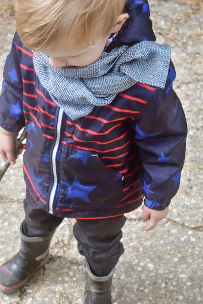 Kids scarf Blue