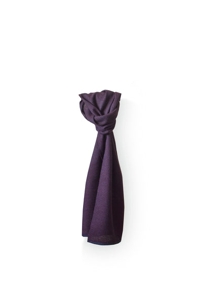 Wool scarf Burgundy Thrills